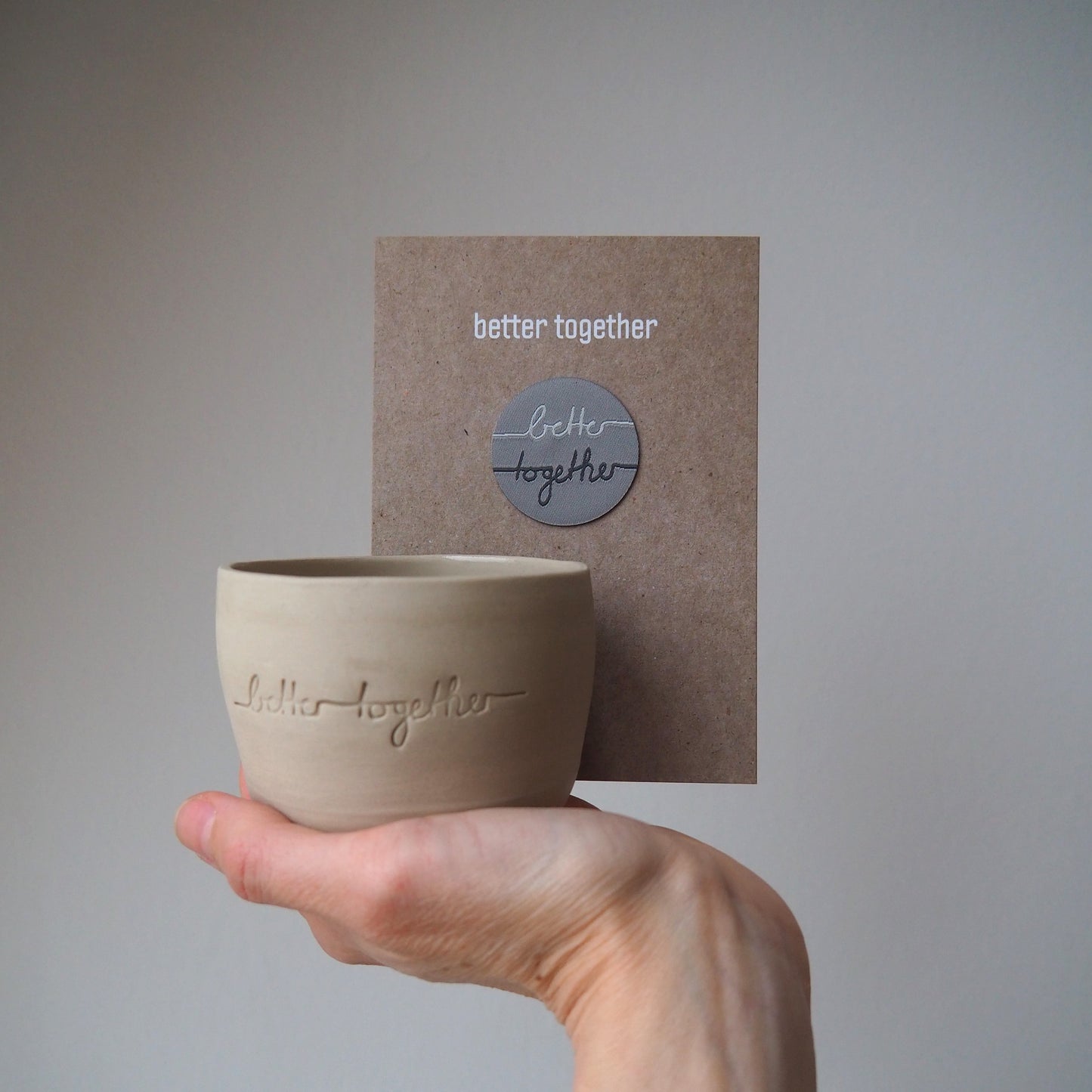 BETTER TOGETHER Keramik Becher | Bundle