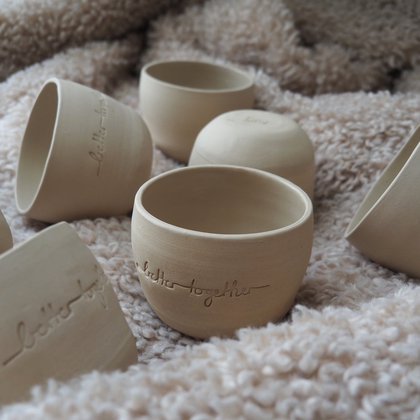 BETTER TOGETHER Keramik Becher | Bundle