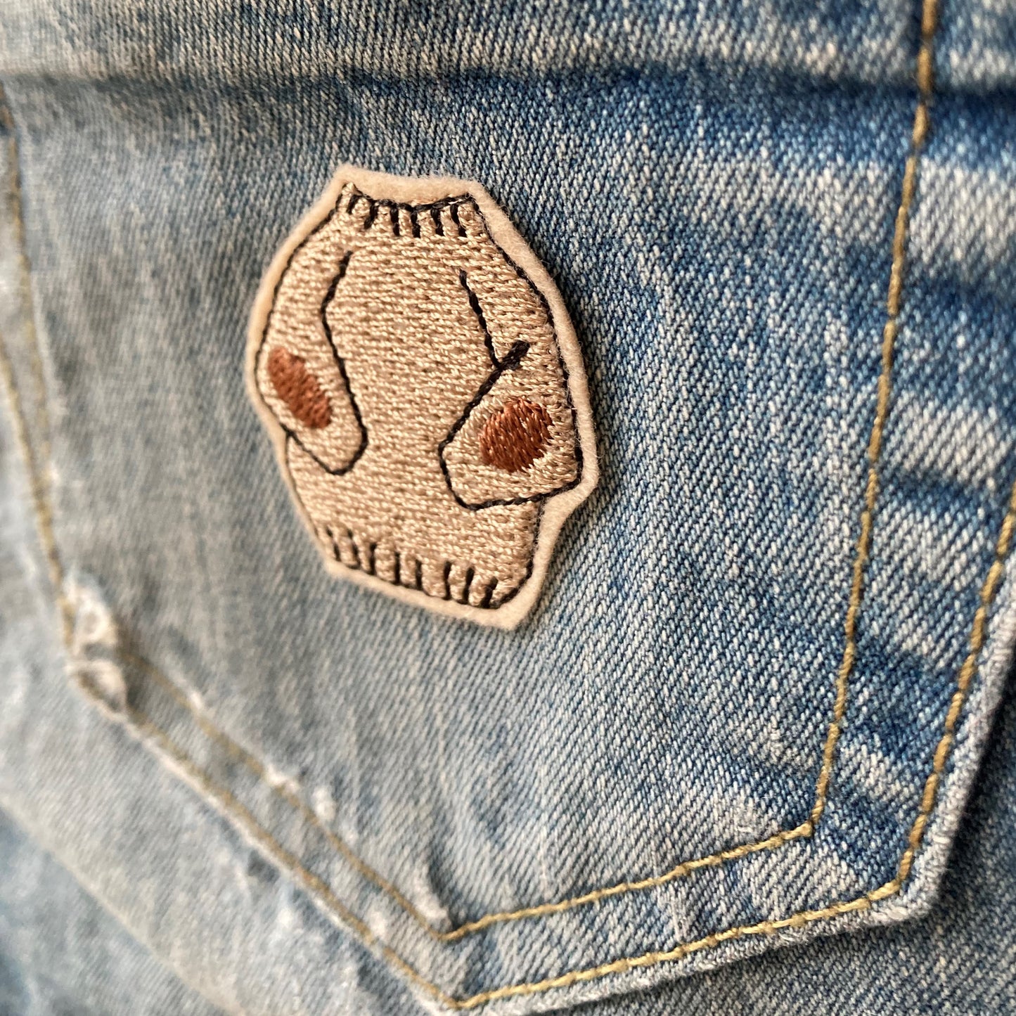 PULLI Patch zum Aufbügeln