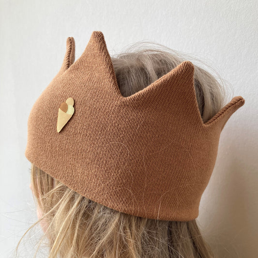 EIS Patch zum Aufbügeln, Braun